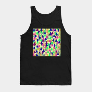 Colorful fir pattern II Tank Top